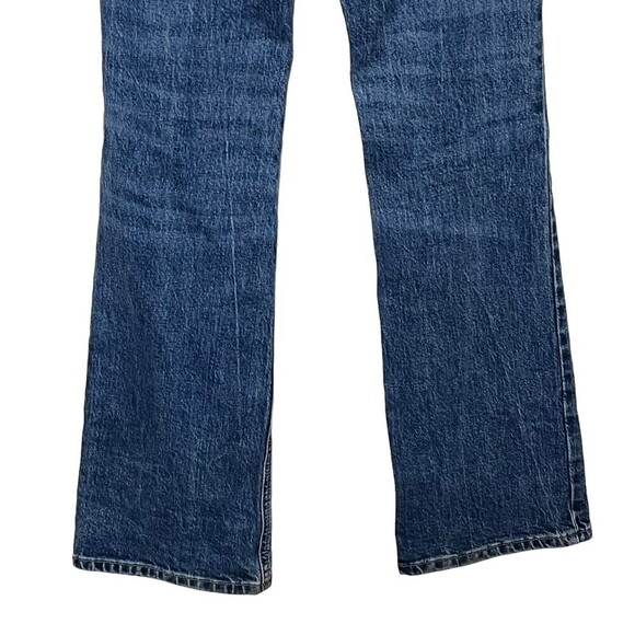 Free People We The Free Flare Jean Aura Blue High Rise Size 25 French Girl - Picture 6 of 12